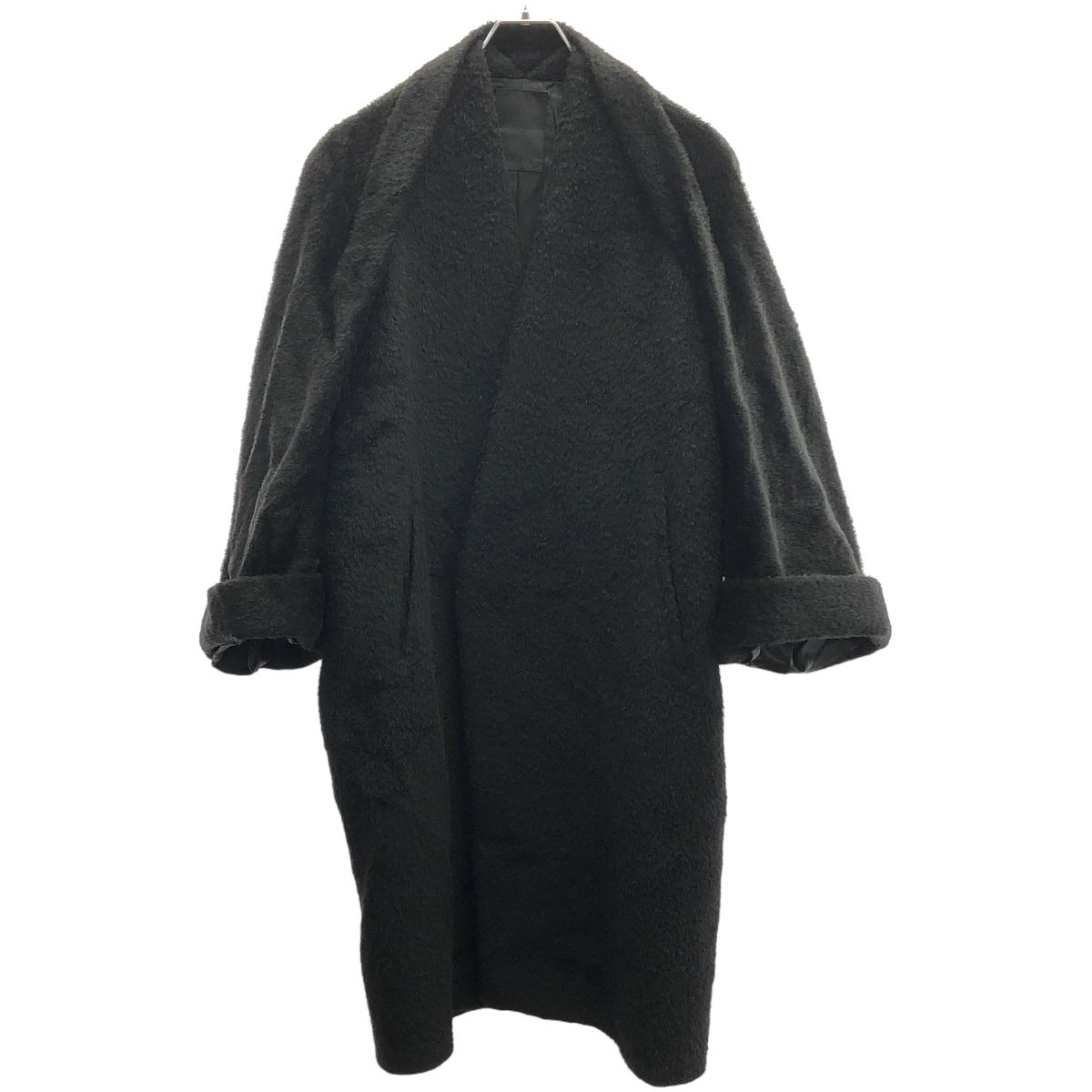 新品未使用【定価9.6万】divkaブラックロングコート タグ付き タックデザインロングコート[品番：MKSW0056238]｜RESEXXY（リゼクシー