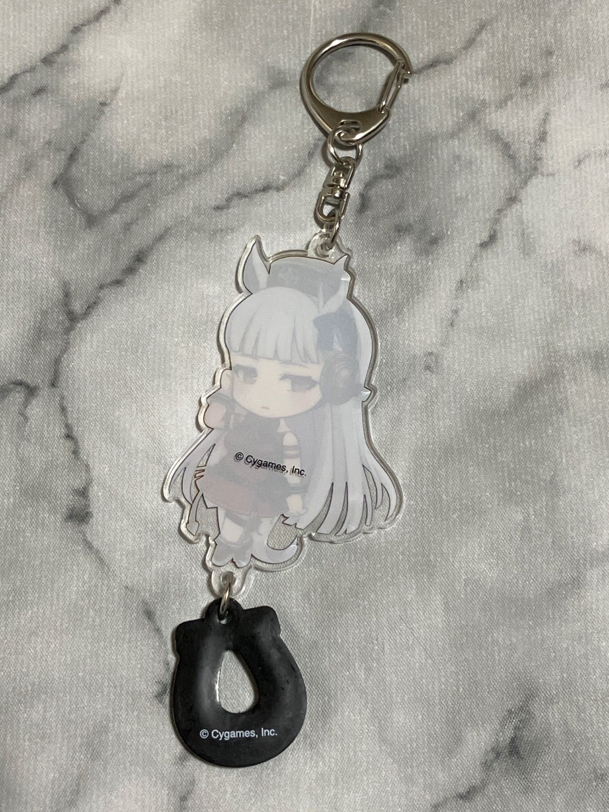 ウマ娘 ラバー蹄鉄付き アクリルキーホルダー ゴールドシップ サイ