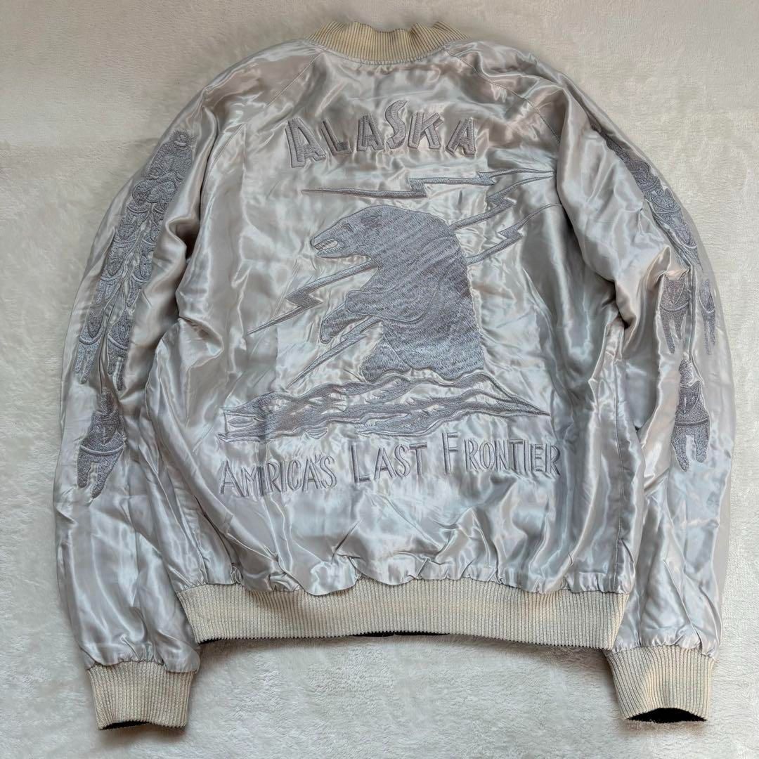 東洋エンタープライズ BEAMS ALASKA 熊 リバーシブル スカジャン 東洋