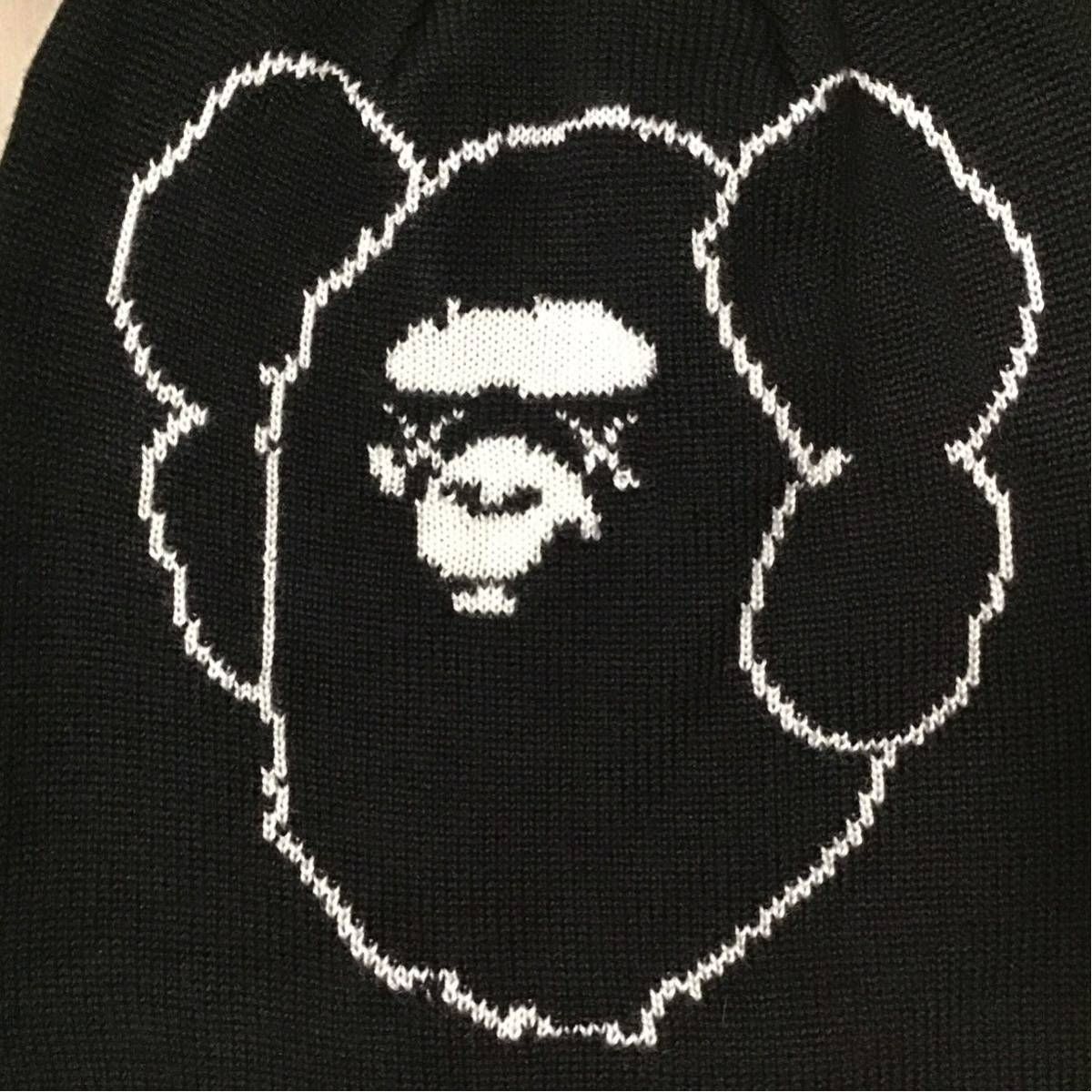 ☆新品☆ KAWS × BAPE ニット帽 black ビーニー a bathing ape Beanie
