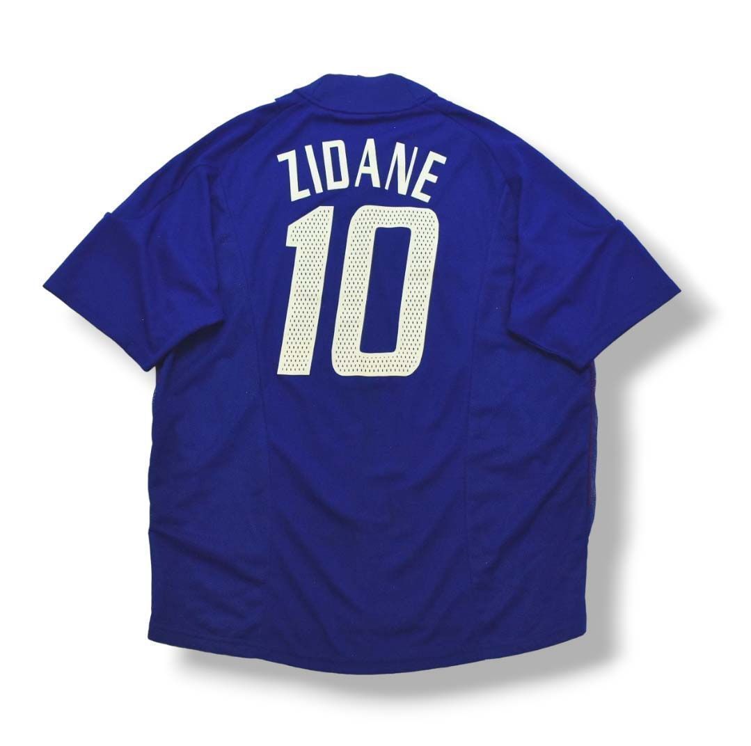 adidasフランス代表　02年　ジネディーヌ・ジダン　10番　ユニフォーム 新品未使用 サッカー フランス代表ユニフォーム ジネディーヌ