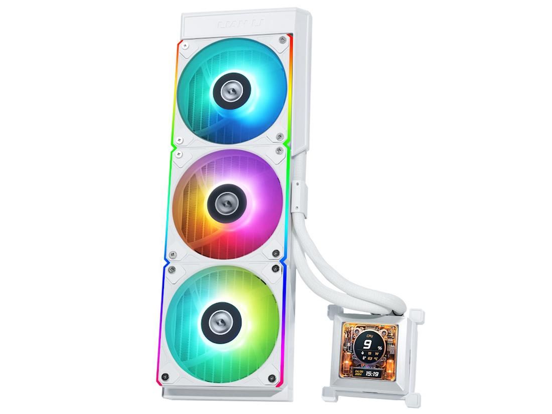 【新品・4営業日で発送】LIANLI リアンリ LL-HS-LCD-360R-WT