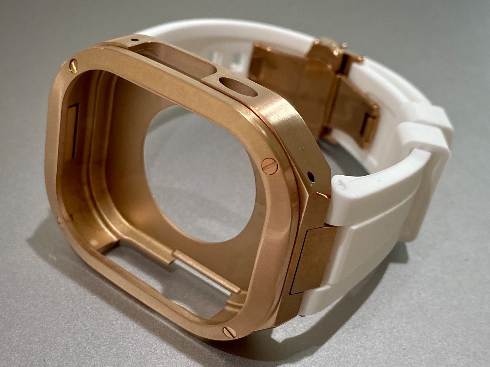 セット 49mm ローズゴールド ラバー apple watch ultra 【公式通販】 セット 49mm ローズゴールド ラバー apple watch ultra 【公式通販】
