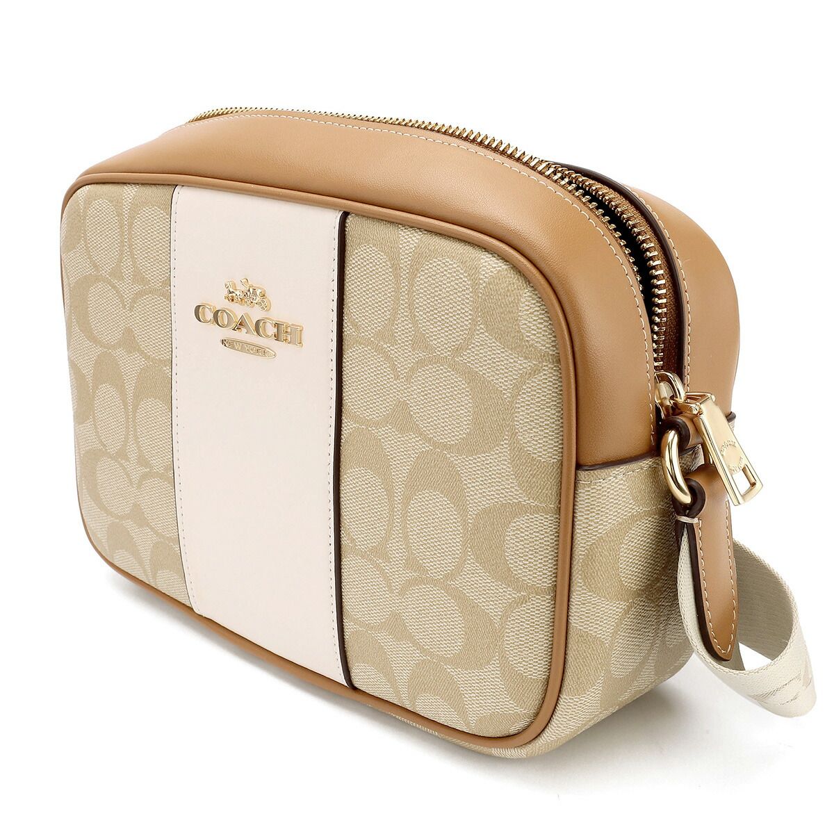新品 コーチ COACH ショルダーバッグ ジェイミー カメラ バッグ ライト 