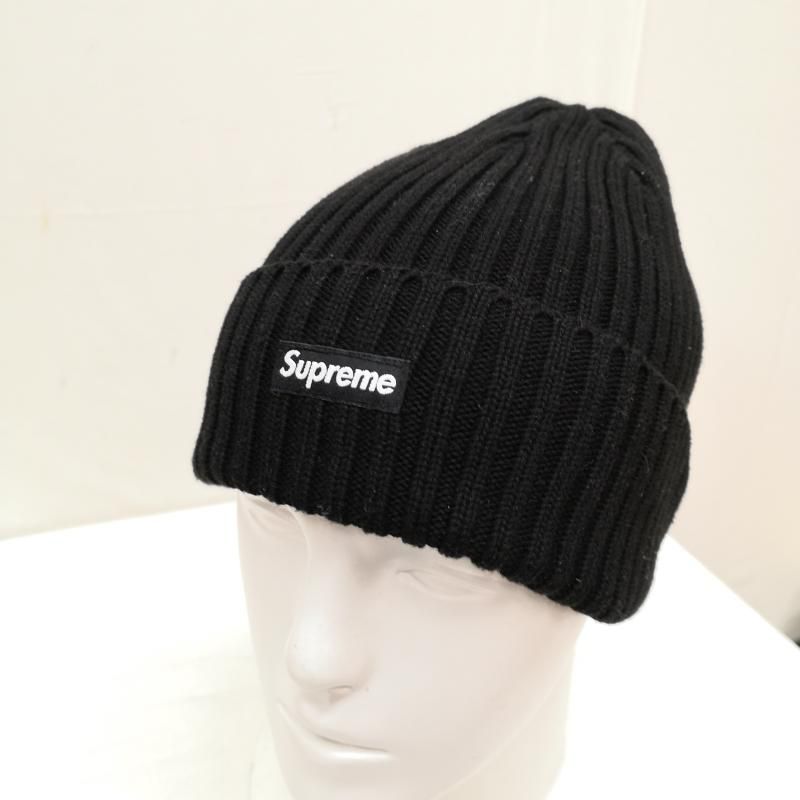 18SS 黒ミニボックスロゴビーニー supreme 18ss ビーニー Black 中古