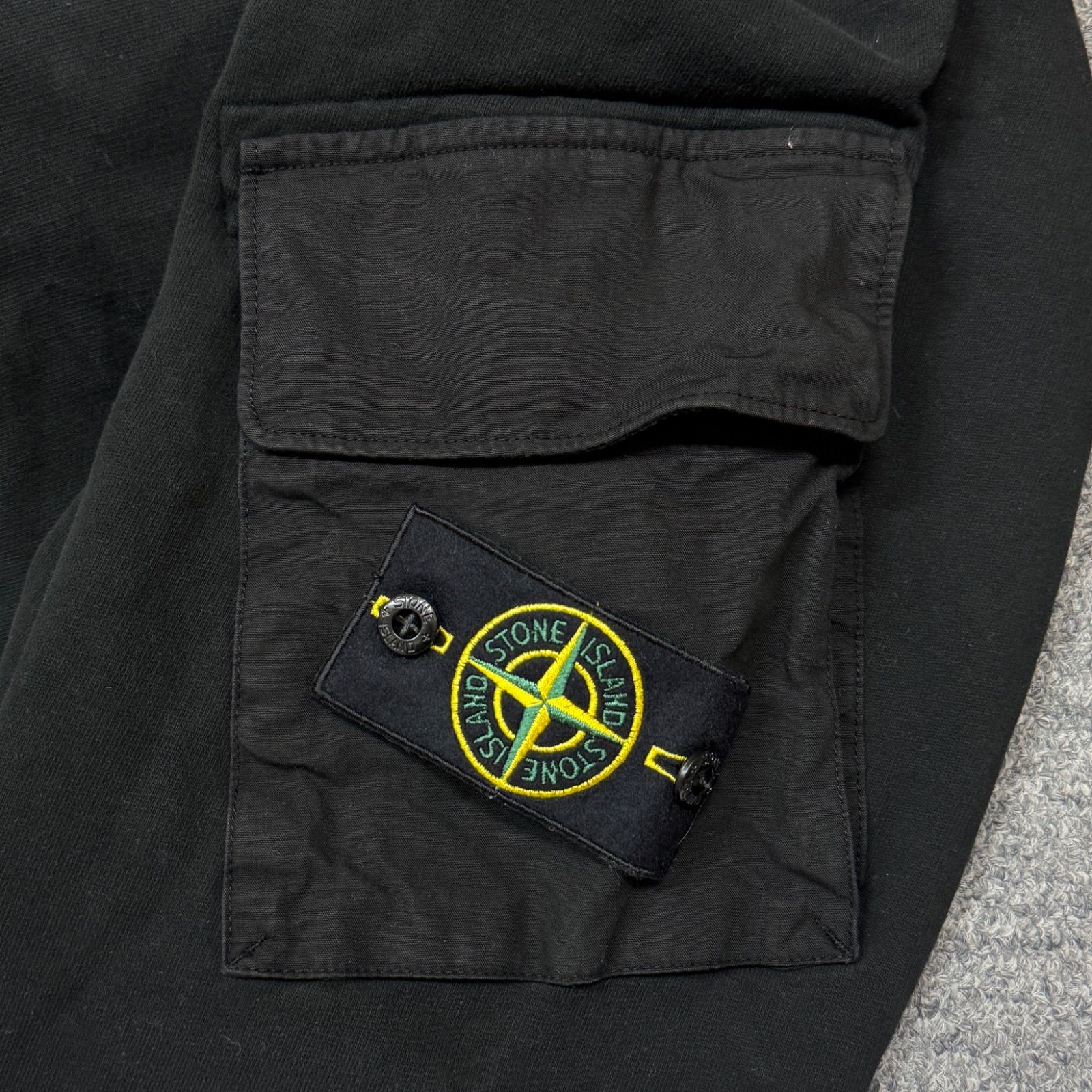 未使用品 STONE ISLAND 25AW BRUSHED ORGANIC COTTON FLEECE crewneck 