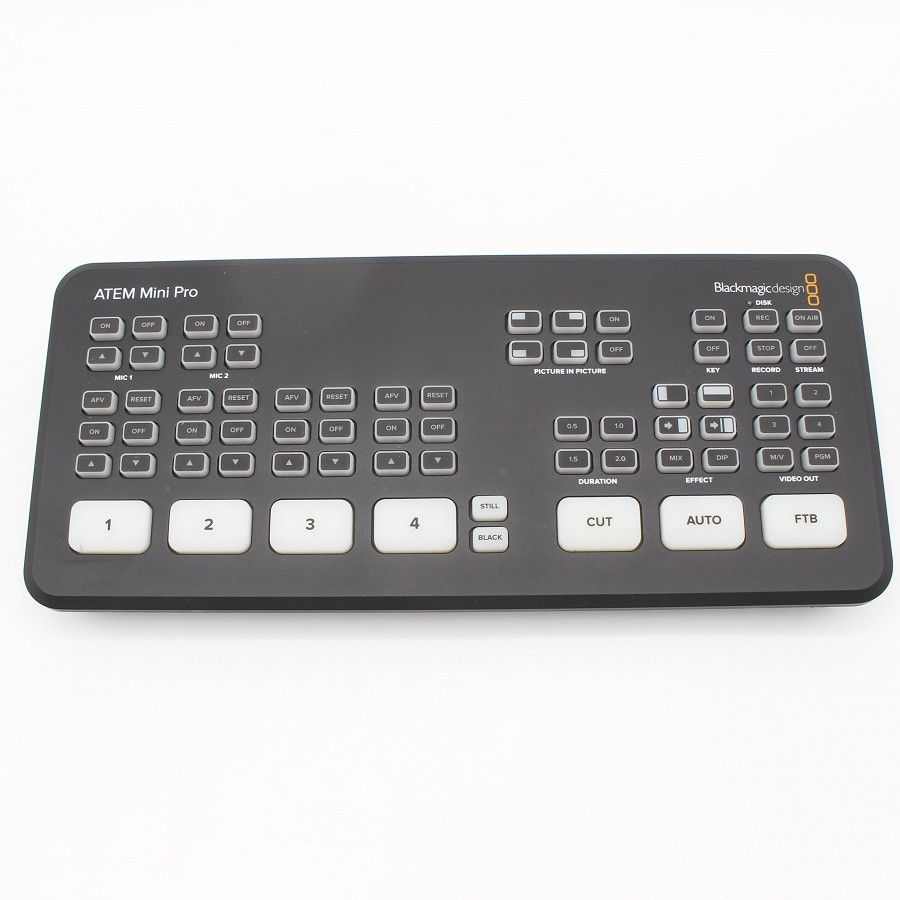 Blackmagic Design ATEM Mini Pro ライブプロダクションスイッチャー ブラックマジックデザイン BMD 本体