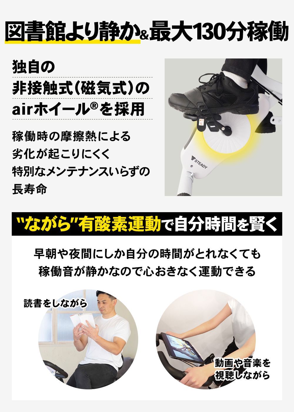 折りたたみ 静音