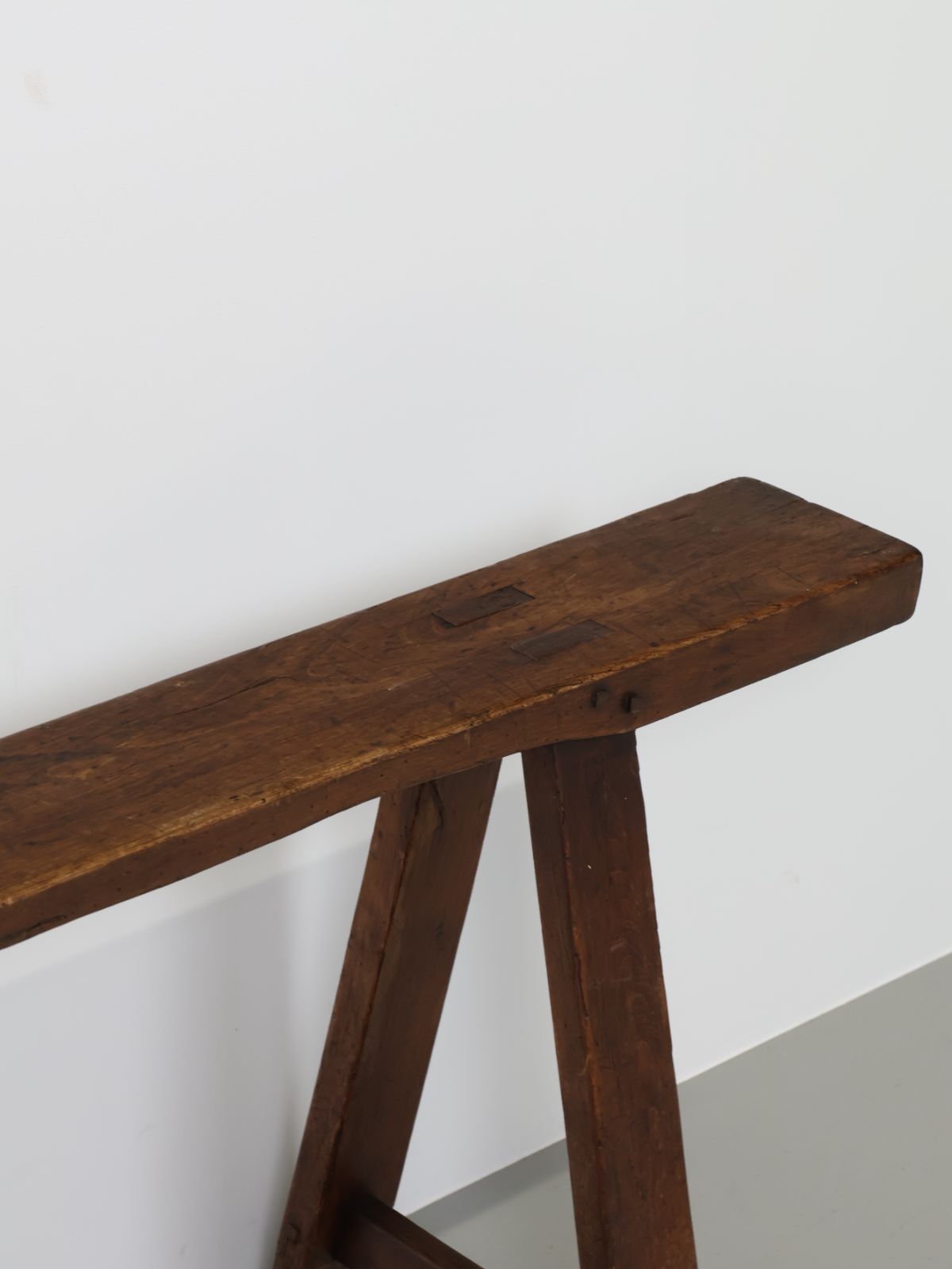 フレンチヴィンテージベンチ 1920 - 30年代 ヴィンテージ フレンチ ウッド ベンチ - メルカリ