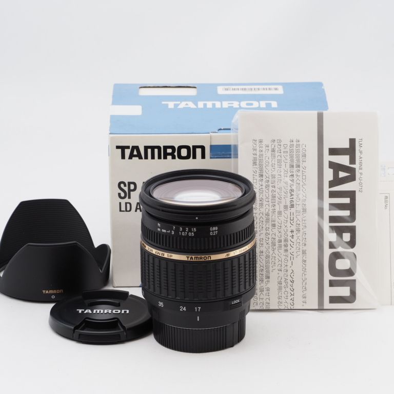 TAMRON タムロン 大口径ズームレンズ SP AF17-50mm F2.8 XR DiII ペンタックス用 APS-C専用 A16P  カメラ本舗｜Camera honpo メルカリ