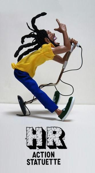 バッド ブレインズ H.R. フィギュア! Bad Brains 人形 HR USHC