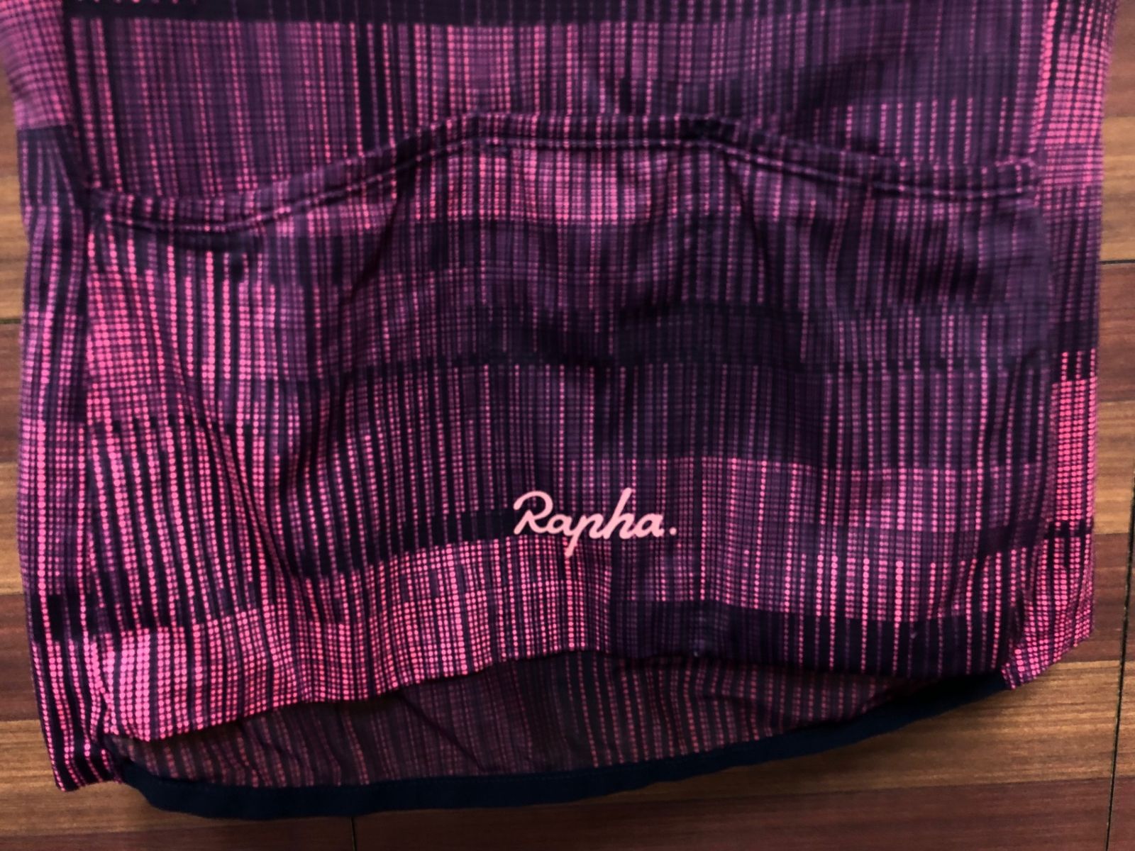 IO943 ラファ Rapha WOMEN'S FLYWEIGHT JERSEY PRINTS 半袖 サイクルジャージ ピンク XXS レディース