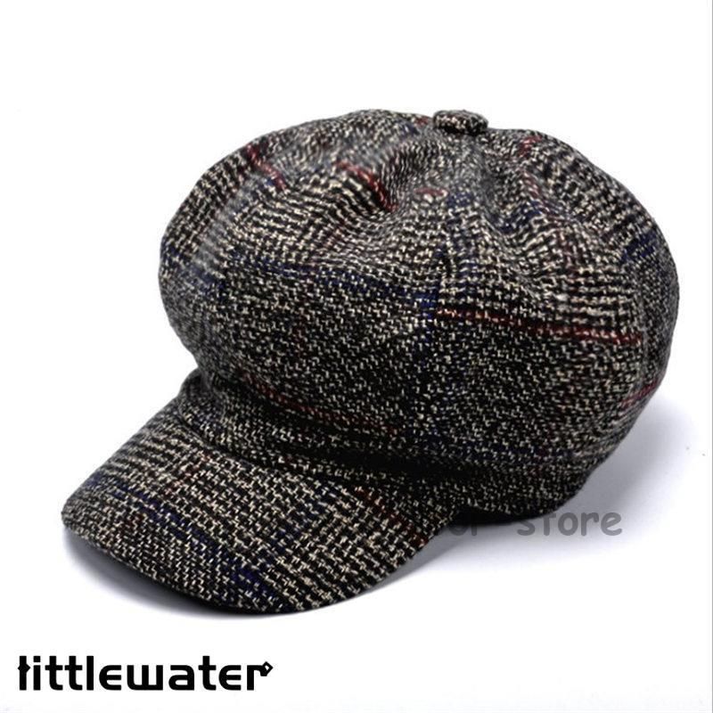 キャスケット ハンチング 帽子 キャップ レディース チェック柄 男女兼用 形崩れしない クリスマス プレゼント シンプル カジュアル