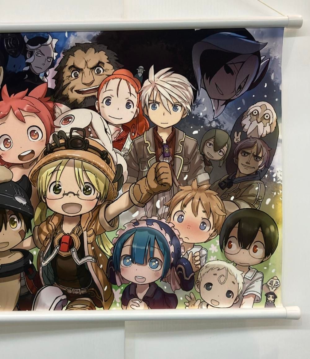 メイドインアビス　エンドパネル メイドインアビス 烈日の黄金郷」最終回エンドカードをアクリルパネル