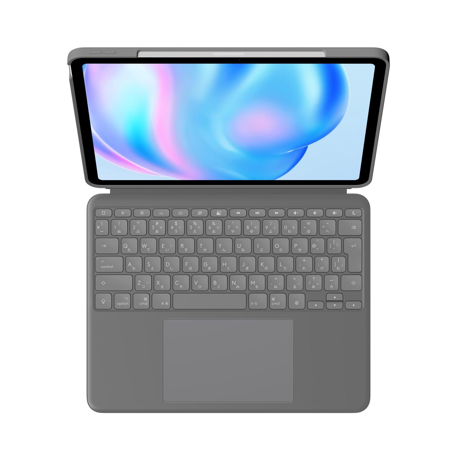 ロジクール Combo Touch iPad Air 13インチ M3 - M2 iK1277GRA キーボード付き ケース 軽量 日本語配列 キーボード 第4世代 第5世代 スマートコネクタ オックスフォードグレー 正規品