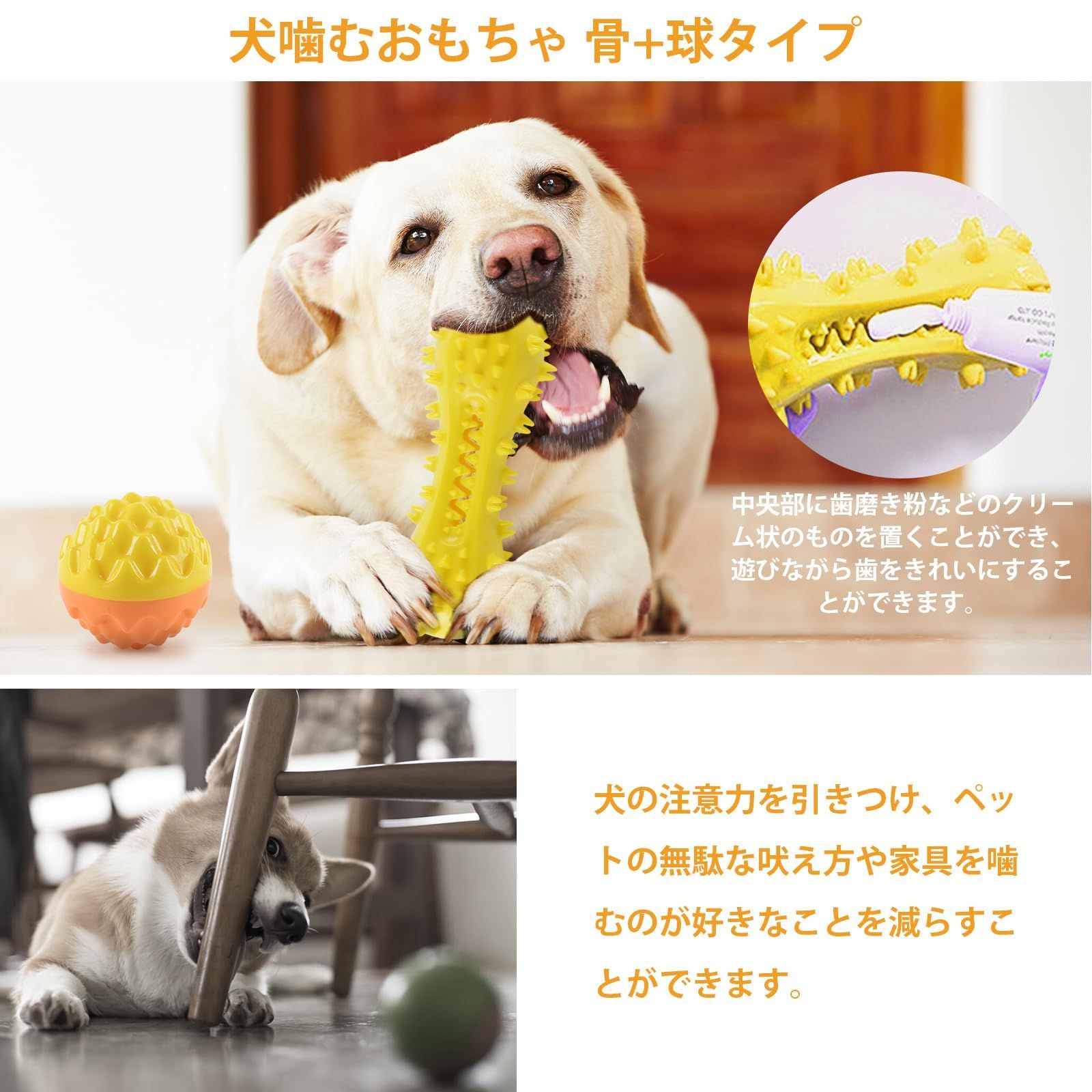 人気商品】ストレス解消 運動不足解消 犬遊び 音が鳴る 歯磨き/清潔