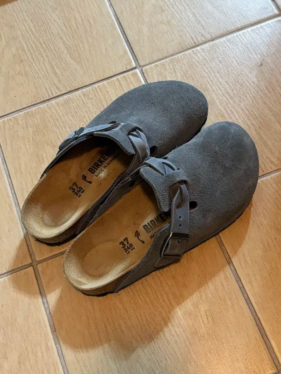 BIRKENSTOCK ビルケンシュトック ボストン バサルトグレー KIN-KAAI_COM