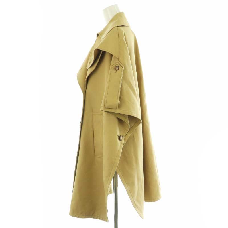 MaxMara ピュアコットンケープ PERNICE ポンチョS ベージュ MaxMara ピュアコットンケープ PERNICE ポンチョS ベージュ