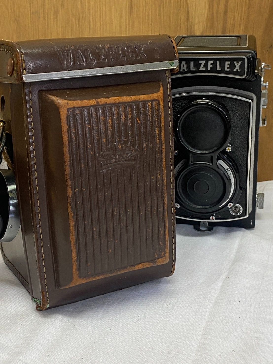 カメラ】WALZFLEX フィルムカメラ 二眼レフ ジャンク品扱い 動作未確認