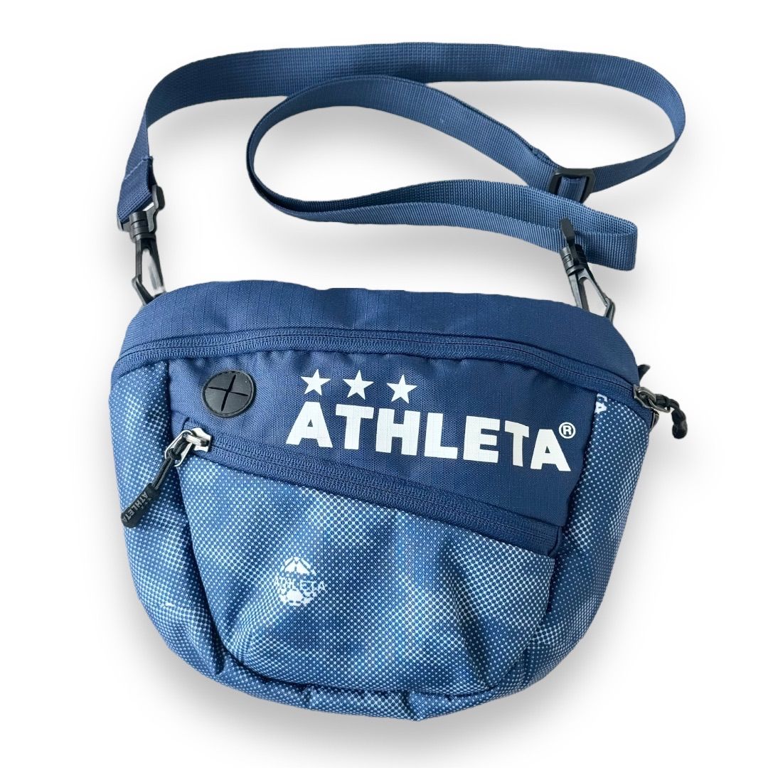 アスレタ ATHLETA ミニ ショルダー ポーチ ウエストバッグ ボディーバッグ ハンドバッグ ミニバッグ ネイビー - メルカリ