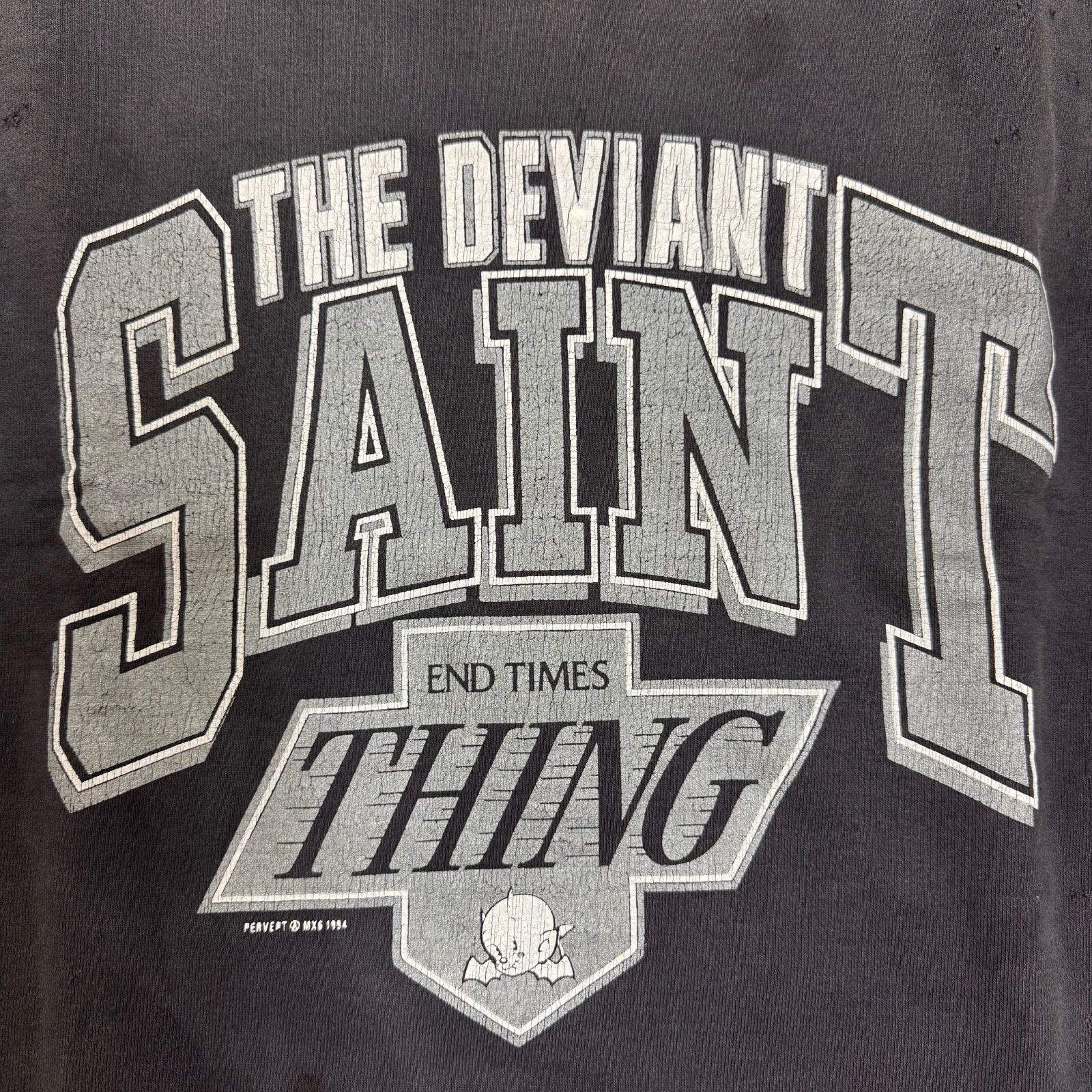 SAINT MICHAEL セントマイケル THE DEVIANT ロゴ スウェット SAINT MICHAEL セントマイケル THE DEVIANT ロゴ スウェット