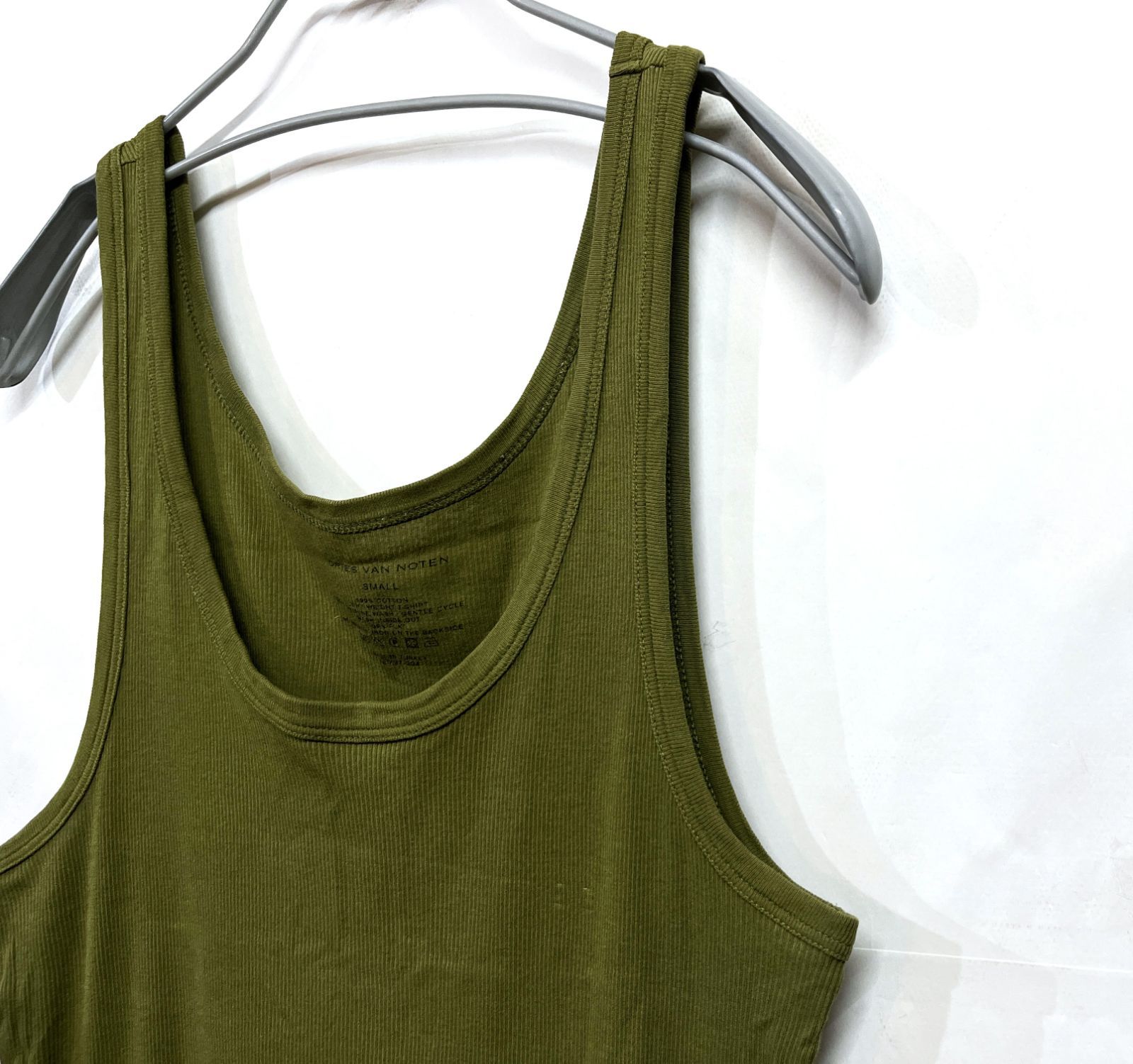 DRIES VAN NOTEN｜ドリスヴァンノッテン リブタンクトップ