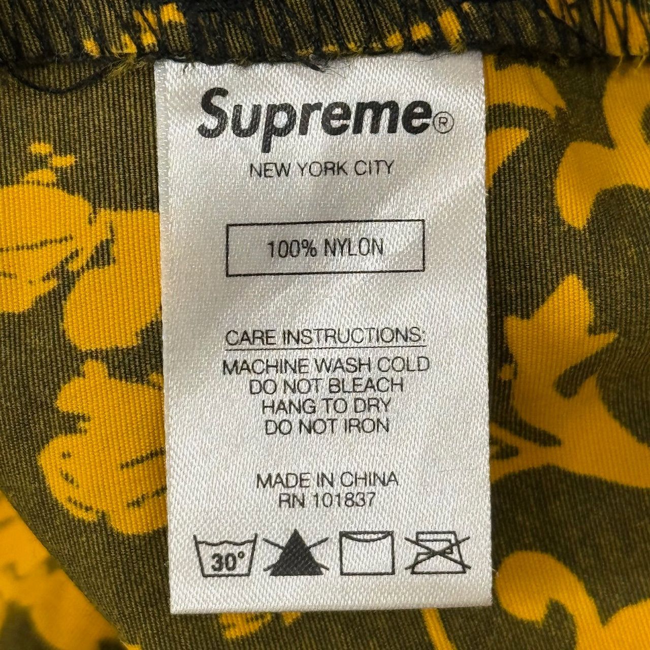 パンツ 20ss Supreme Warm Up Pant Black Floral S パンツ 20ss Supreme Warm Up Pant Black Floral S Supreme Warm Up