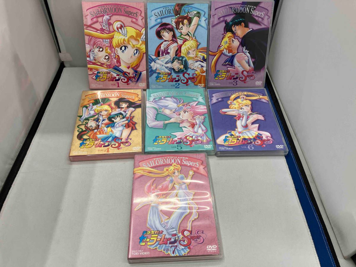 DVD 【※※※】[全7巻セット]美少女戦士セーラームーンSuperS VOL.1~
