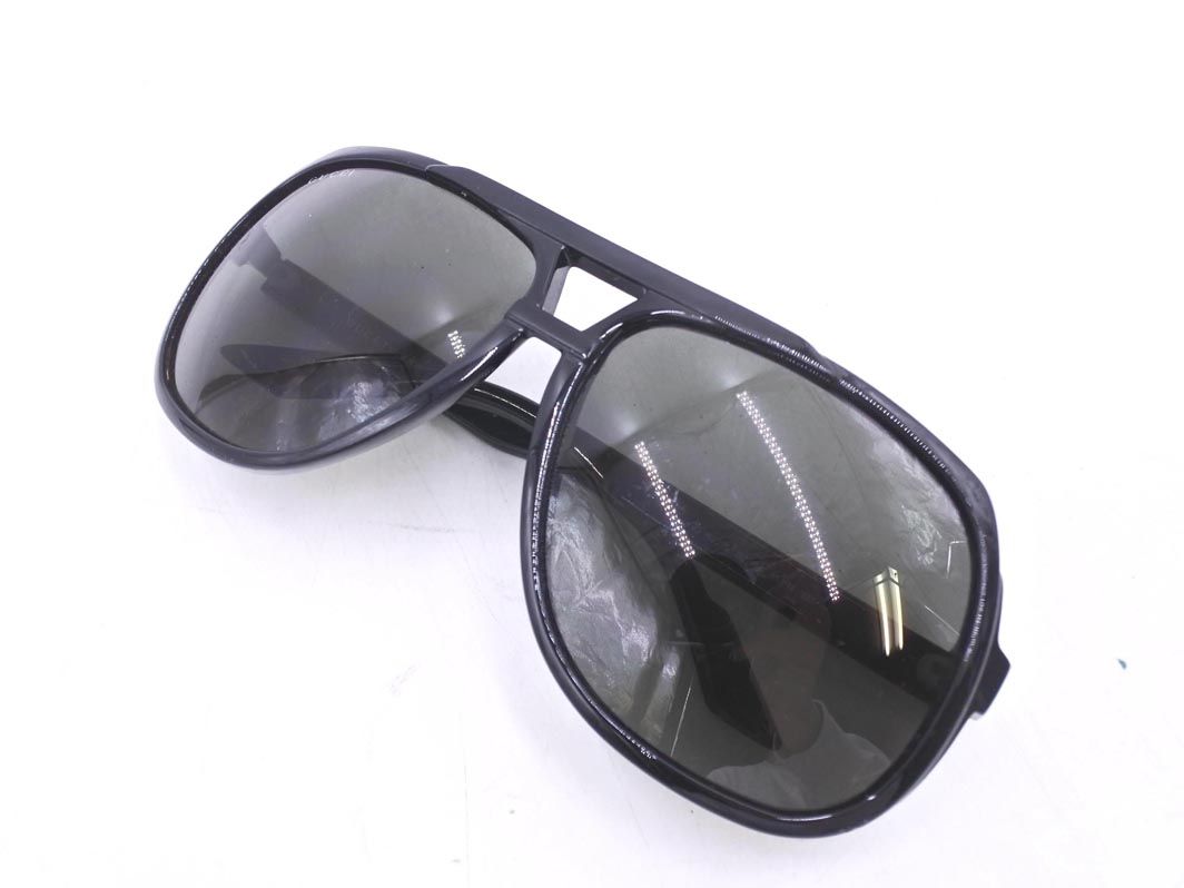 GUCCI グッチ GG1622 S シェリーライン セルフレーム サングラス メガネ 黒 メンズ