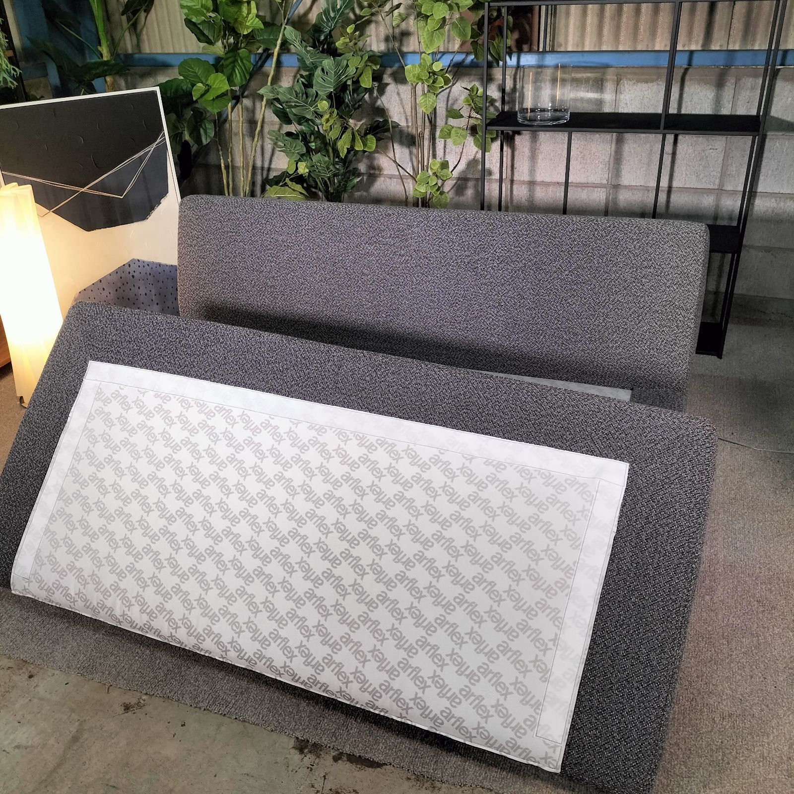 arflex SONA アームレスソファ クッション2個付 展示品【521】 arflex SONA アームレスソファ クッション2個付 展示品【521