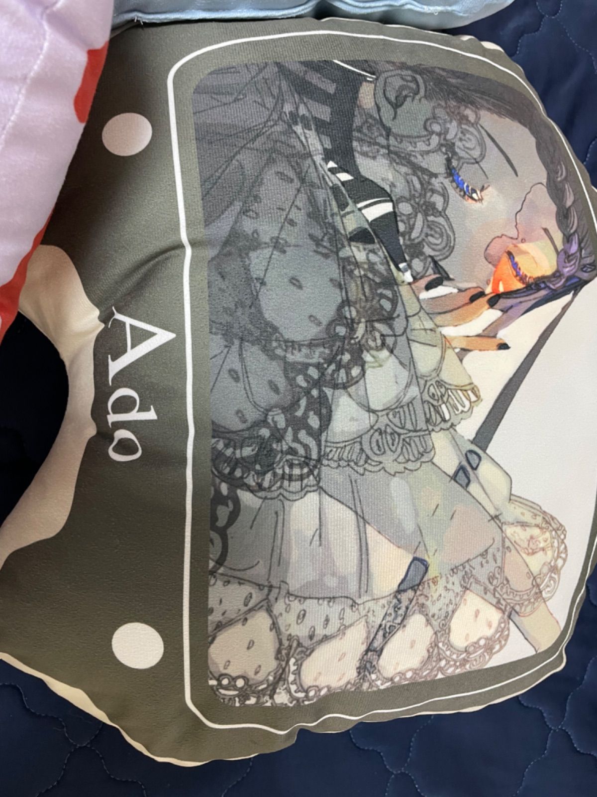 Adoしまむらコラボクッション ado テレビ型 クッション しまむら 3種セット うっせぇわ グッズ