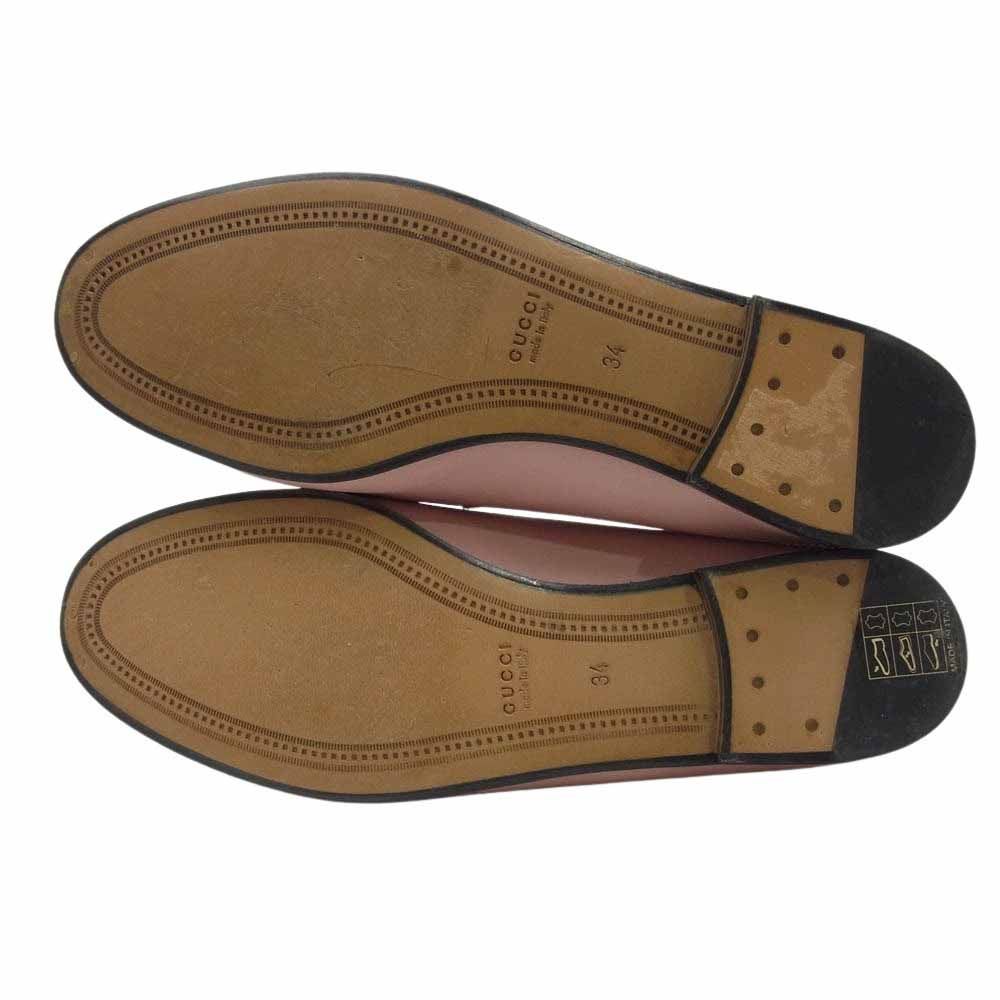 GUCCI グッチ ホースビット ローファー ピンク系 34【中古】 - メルカリ