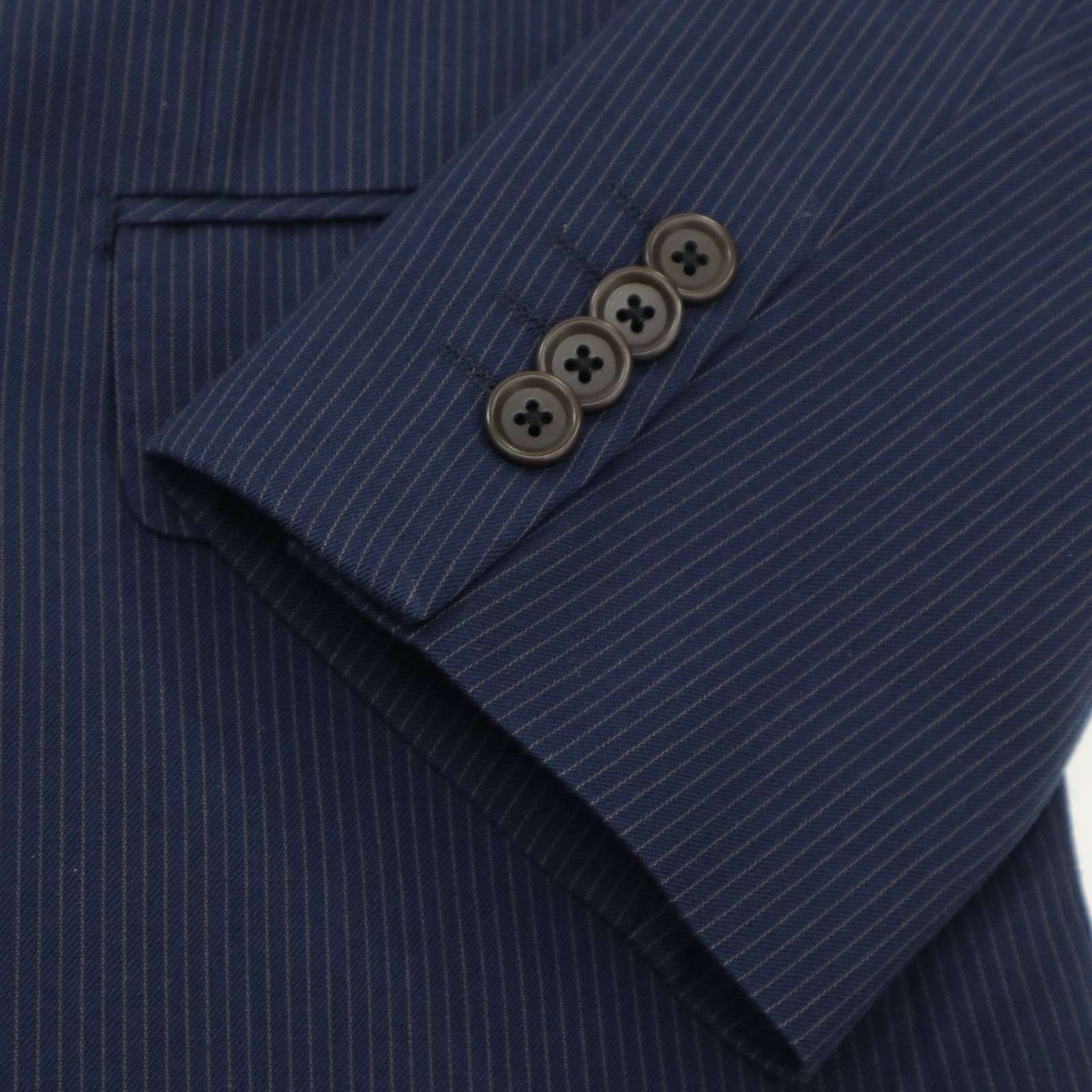 TAKA:Q タカキュー 通年 総裏 ECO LINING ストライプ☆ アンコン