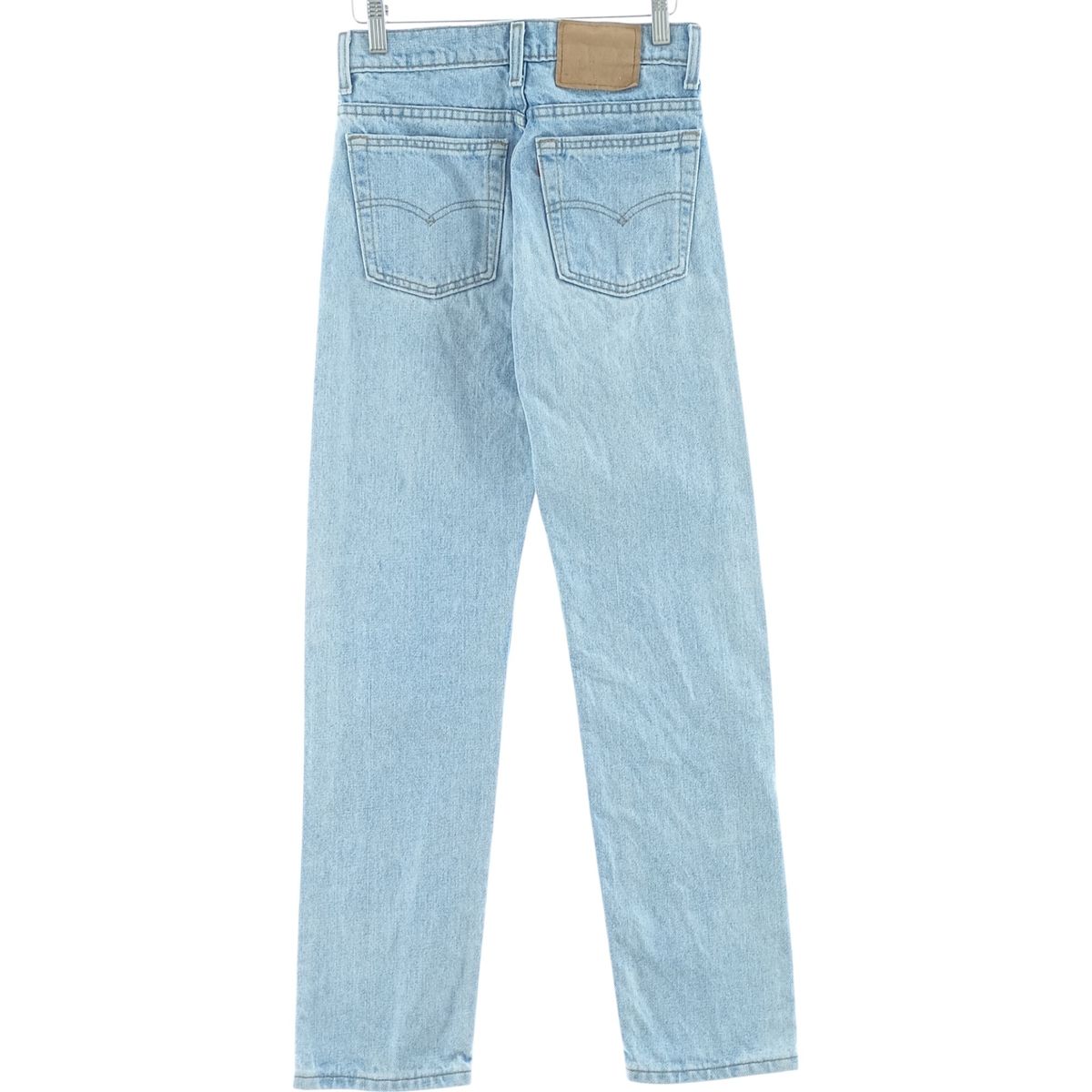 古着 90年代 リーバイス Levi s 505 REGULAR FIT STRAIGHT LEG スリム ストレート デニムパンツ レディースL w28 相当|eaa418330