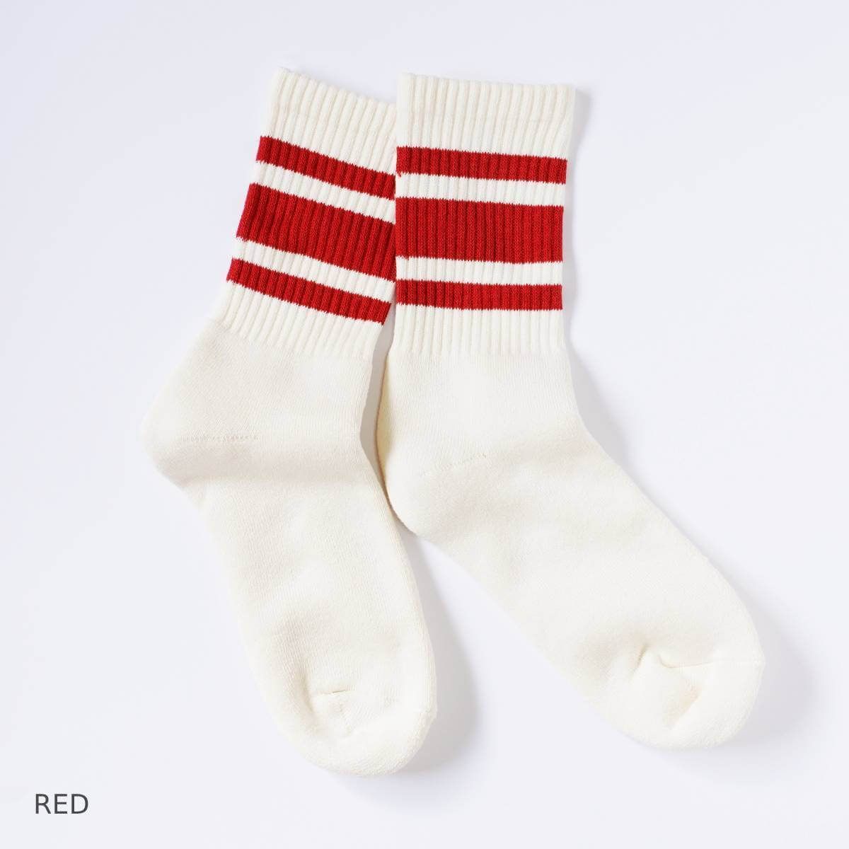 decka Quality socks デカクォリティソックス 80’s Skater Socks Short Length de-40 靴下 ユニセックス レディース メンズ 新品 国内正規品 日本製 【サイズ / 2：25-28cm】