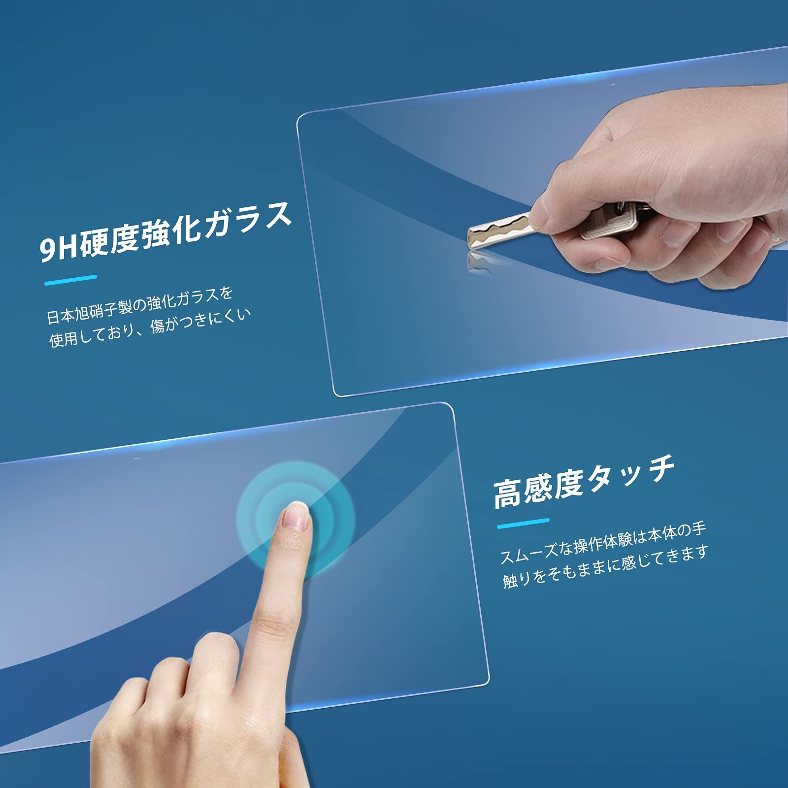 GAFAT メルセデス ベンツ Benz Aクラス W 177 V 4代目 2019年～ Bクラス 247 3代目 EQC GLA 2代目 2020年～ 10 25インチ ガラスフィルム 車用液晶保護フィルム センター
