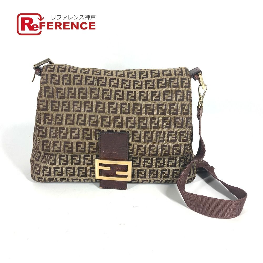 FENDI フェンディ ショルダーバッグ マンマバケット キャンバス