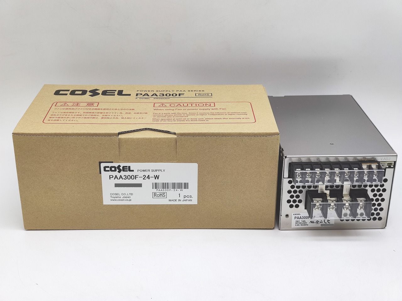 インボイス対応 未使用 コーセル COSEL PAA300F-24-W その2