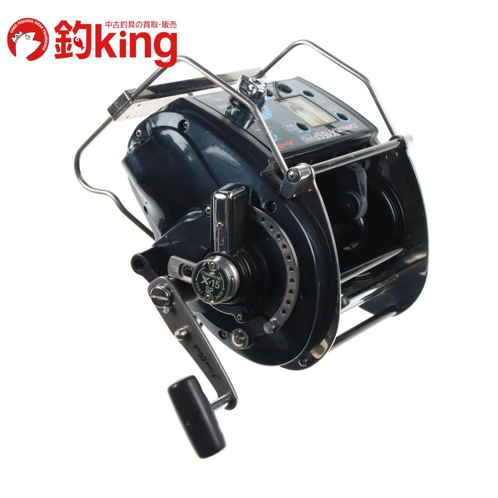 ミヤマエ コマンド X 15SP PRO 24V /T122M 美品 泳がせ 落とし込み 船  