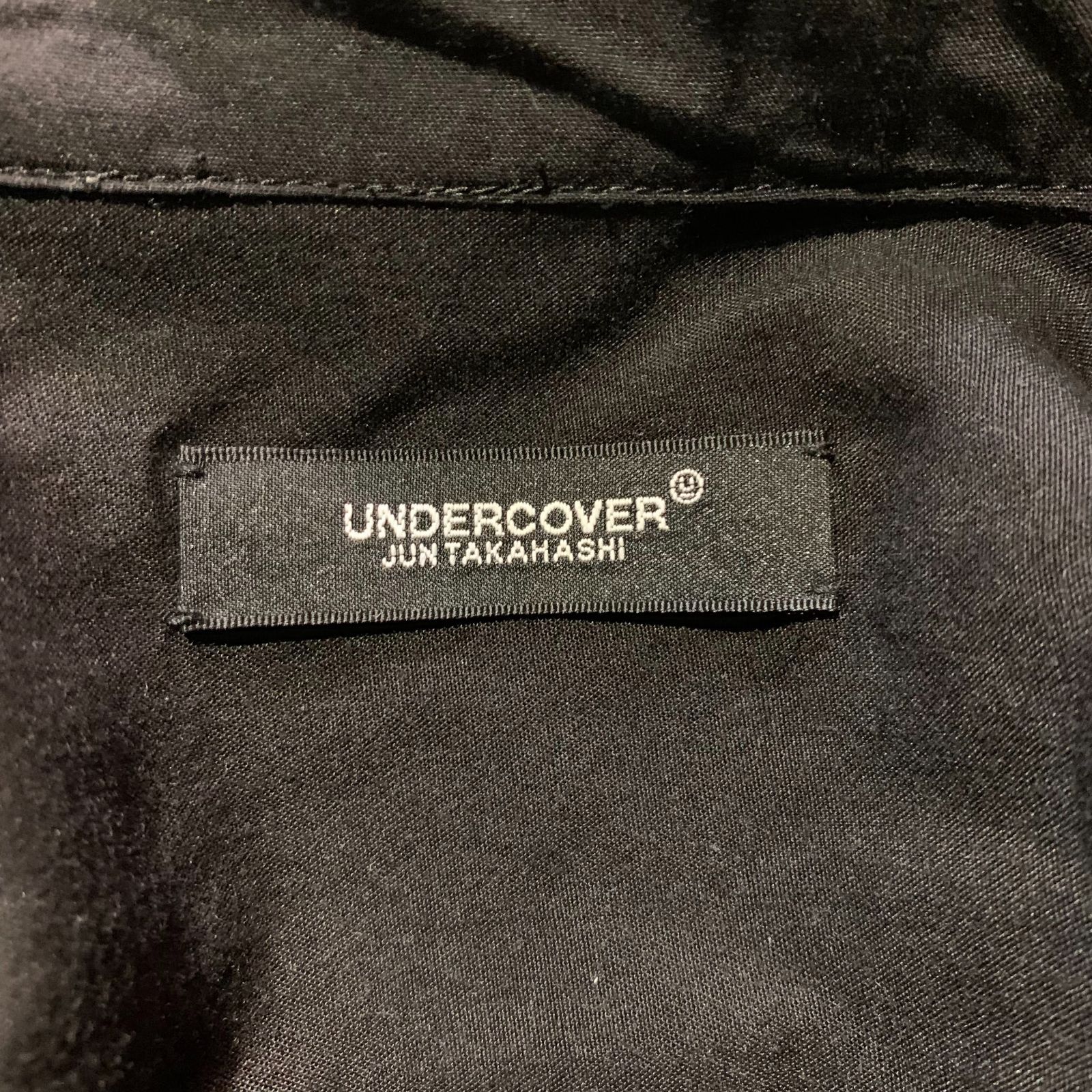 UNDERCOVER 20aw shirt blouson RY裏CK縮絨 ブラック 2 アンダーカバー 