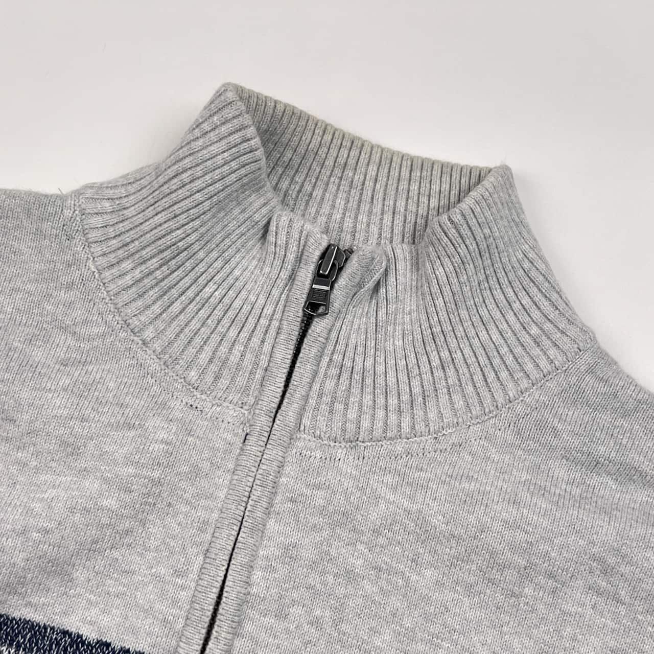 TOMMY HILFIGER トミーヒルフィガー ハーフジップ プルオーバー ニット 