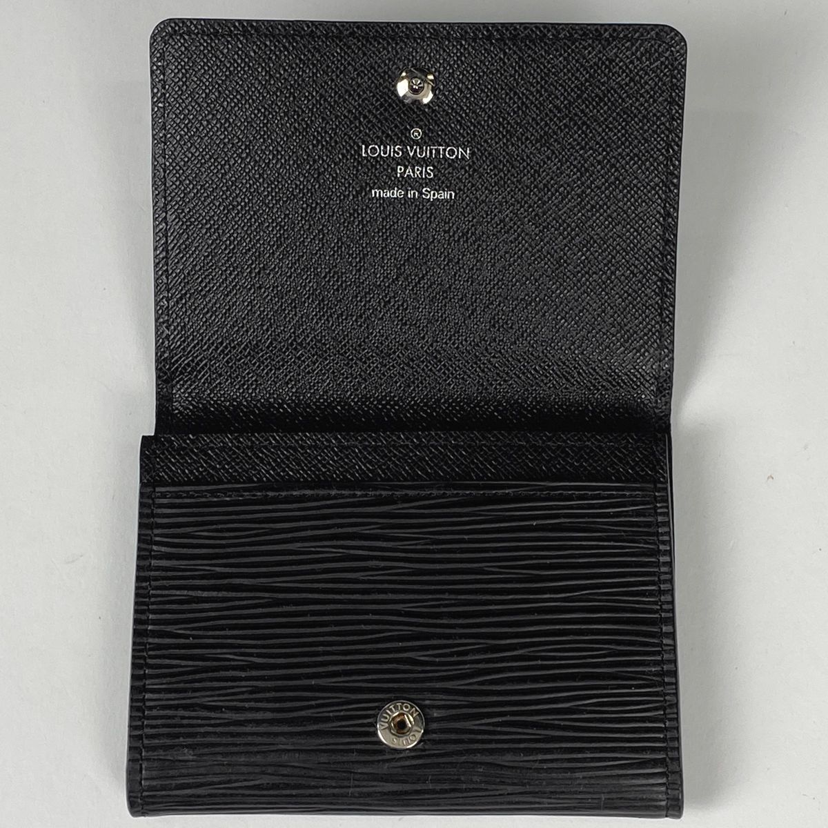 i50　ヴィジット　エピ　ルイヴィトン　名刺入れ　カードケース　ブラック i50 ヴィジット エピ ルイヴィトン 名刺入れ カードケース