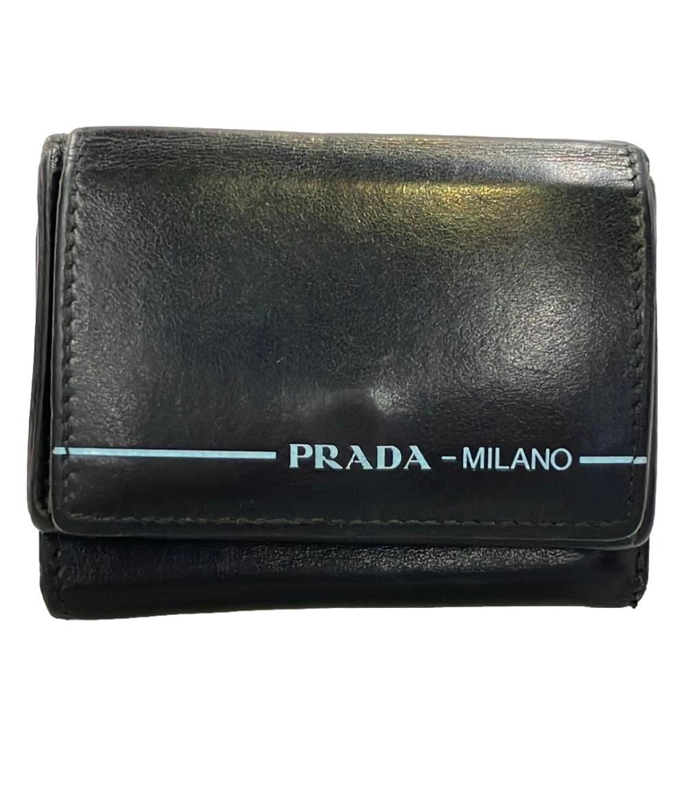 プラダ 三つ折り財布 メンズ PRADA