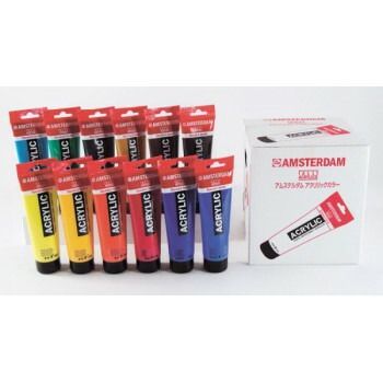 ターレンス アムステルダムアクリリック 120ml 12色BNセット AAC12SETBN 498787