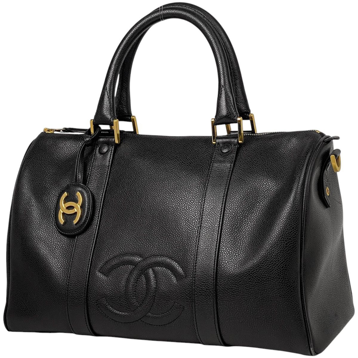 シャネル CHANEL ココマーク ハンドバッグ ボストンバッグ