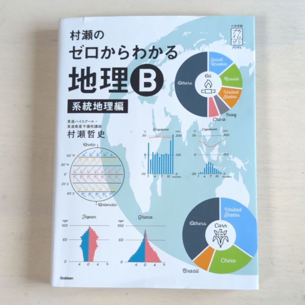 B213「村瀬のゼロからわかる地理B 系統地理編」 村瀬 哲史 - メルカリ