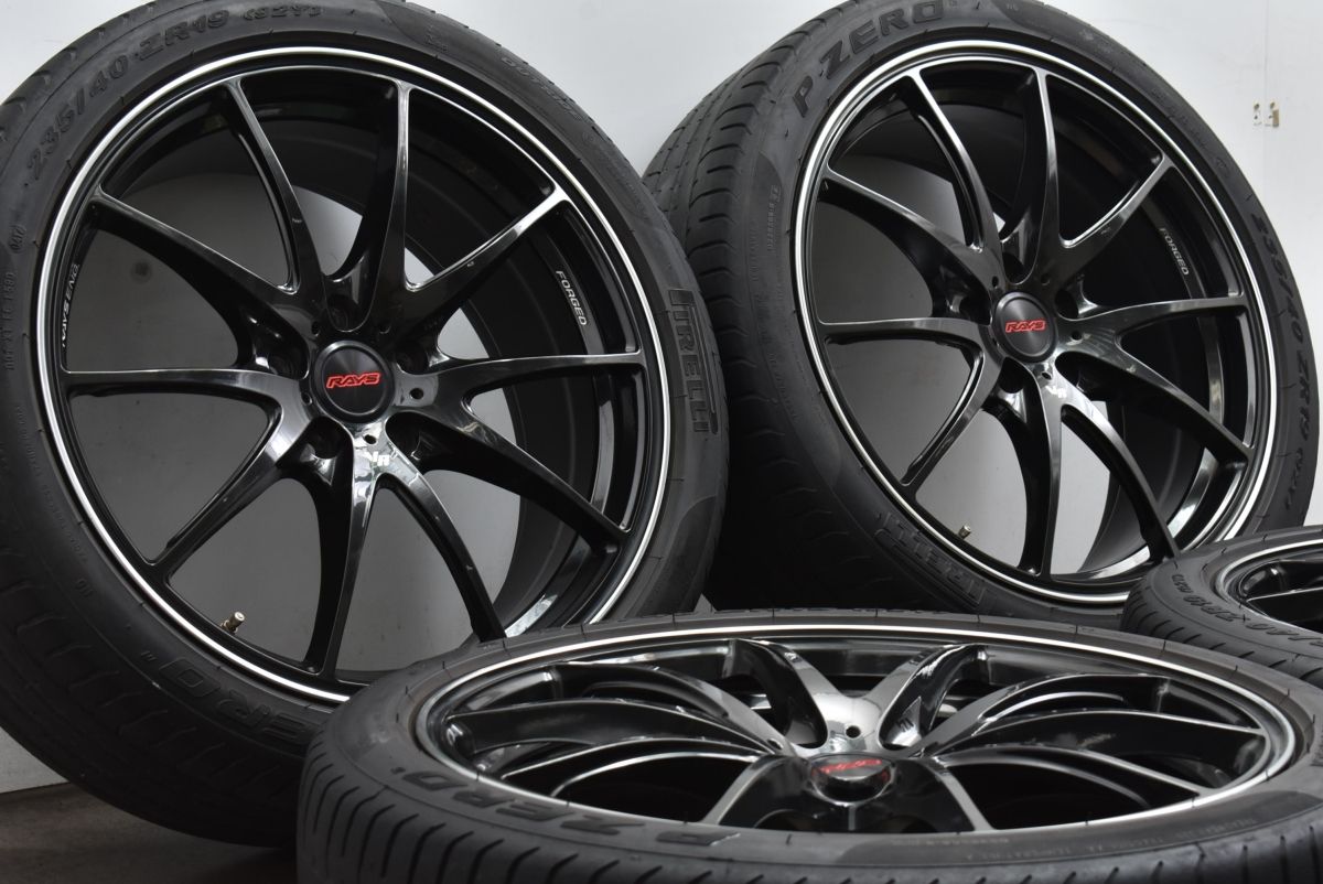 鍛造 人気】RAYS VOLK RACING G25 19in 8J +48 PCD112 235/40ZR19 A