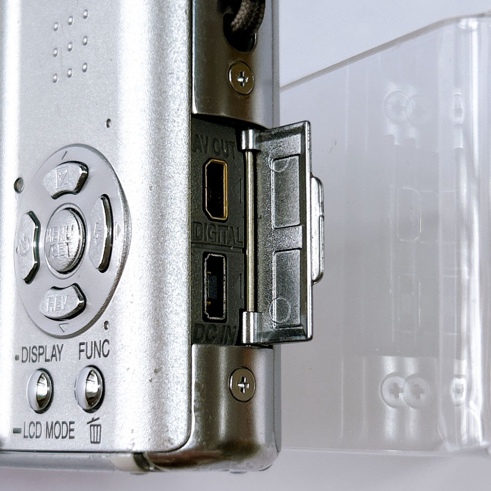 パナソニック LUMIX DMC FX30 デジカメ シルバー デジタルカメラ 動作