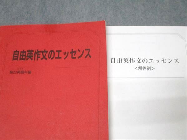 英文精読特講 自由英作文のエッセンス 英作文特講 セット 竹岡広信 駿台 自由英作文のエッセンス テキスト 2023 竹岡広信 ☆ 015S0D