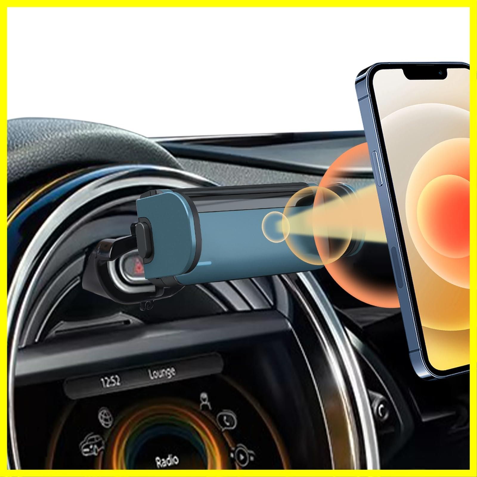 【人気商品】安定 電動型 携帯電話マウント 360度回転 カーマウント 車載ホルダー スマホスタンド 片手操作 アクセサリー スマホホルダー BMW専用 クーパー/クラブマン/クロスオーバ ミニ SGS